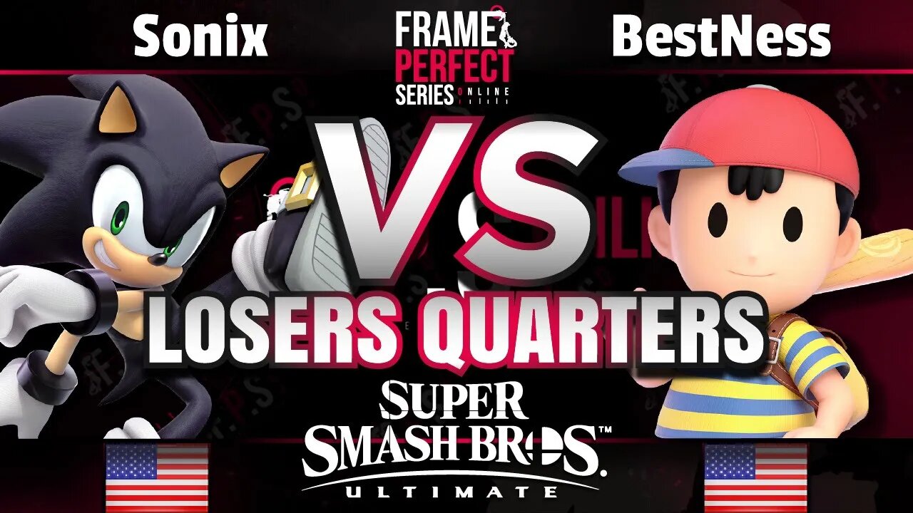 FPS3 Online Losers Quarters - Bandits | Sonix (Sonic) vs. Armada | BestNess (Ness) - Smash Ultimate