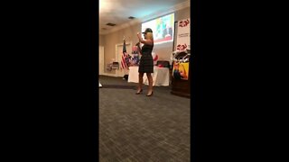 TANA GOERTZ President Trump Loves our Vets Live 5-10-22 Veterans For America First GA Rally