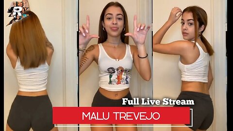 Malu Trevejo Dancing and Twerking in booty shorts