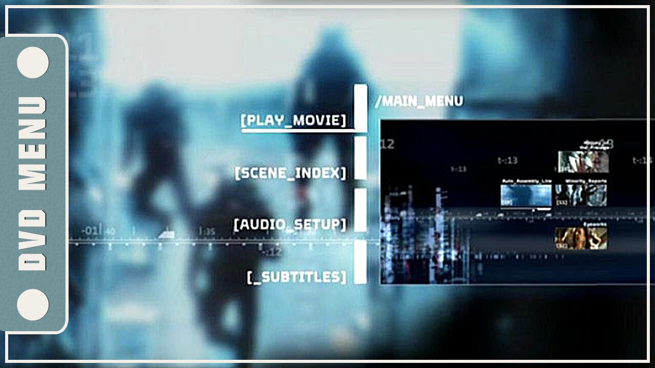 Minority Report - DVD Menu