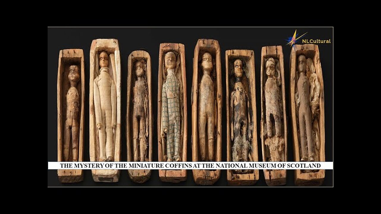 The mysterious coffins found in Scotland.