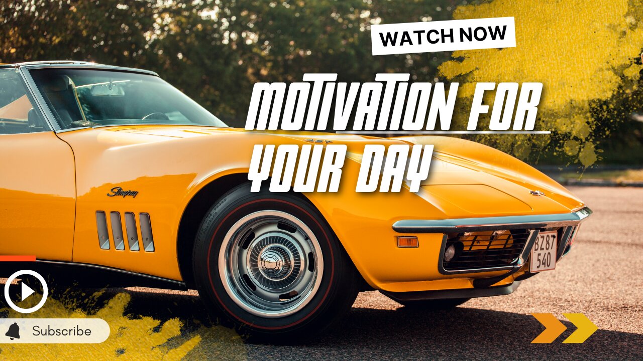 motivational video for your day to start well!