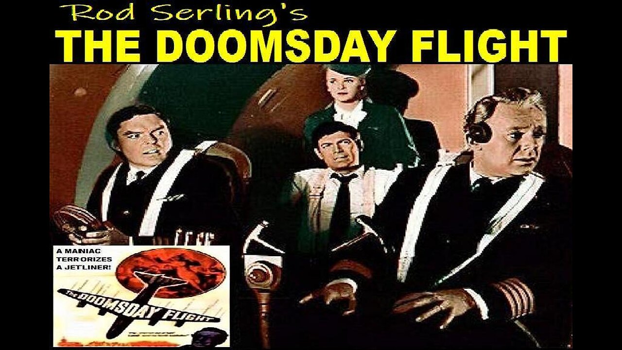DOOMSDAY FLIGHT 1966 Rod Serling's Airplane Tale of Terror Before "Airport 1970" FULL MOVIE in HD