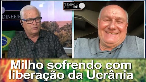 Milho sofrendo com liberação da Ucrânia