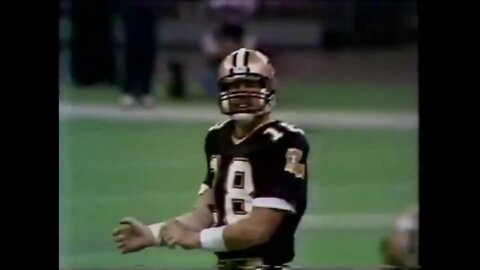 1986-10-05 Washington Redskins vs New Orleans Saints