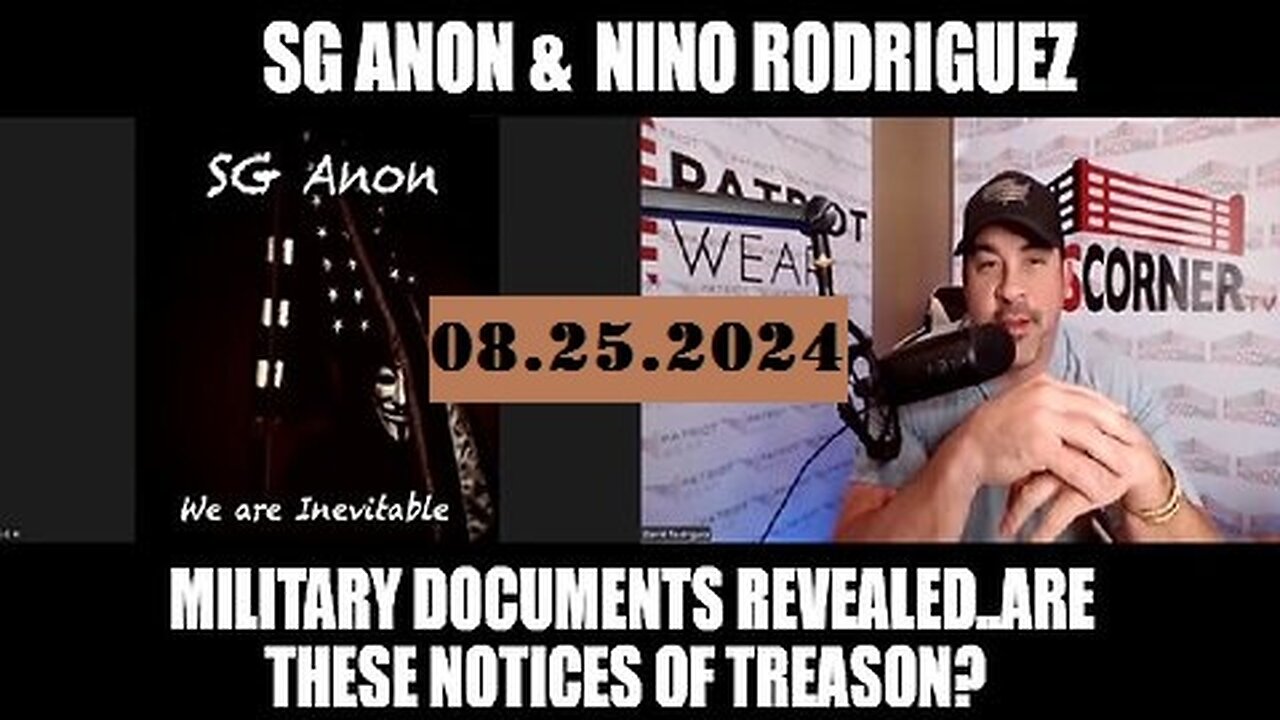 SG Anon & Q drops HUGE Intel Update - Aug 25, 2024