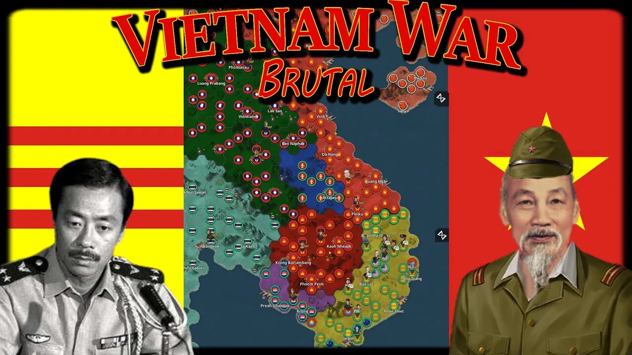 Vietnam War BRUTAL Cold War Alternate History