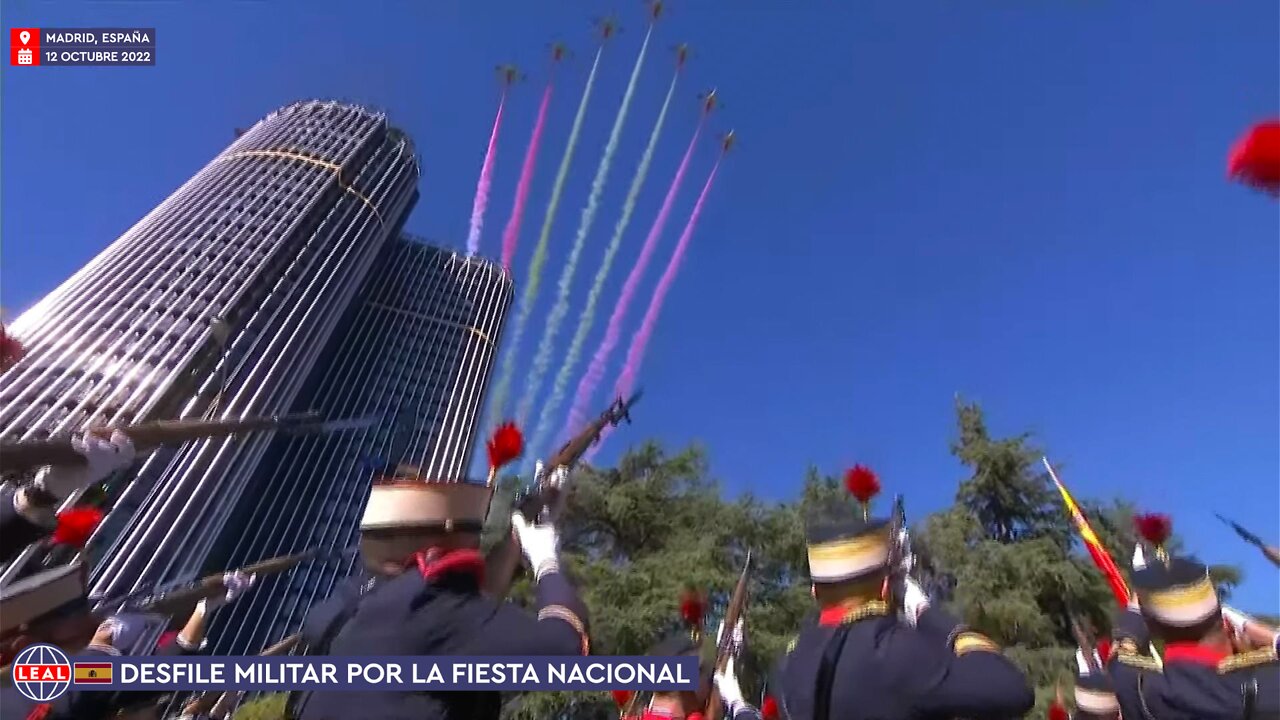 🇪🇸 Desfile Militar por el Día de la Fiesta Nacional de España (12 de octubre 2022)