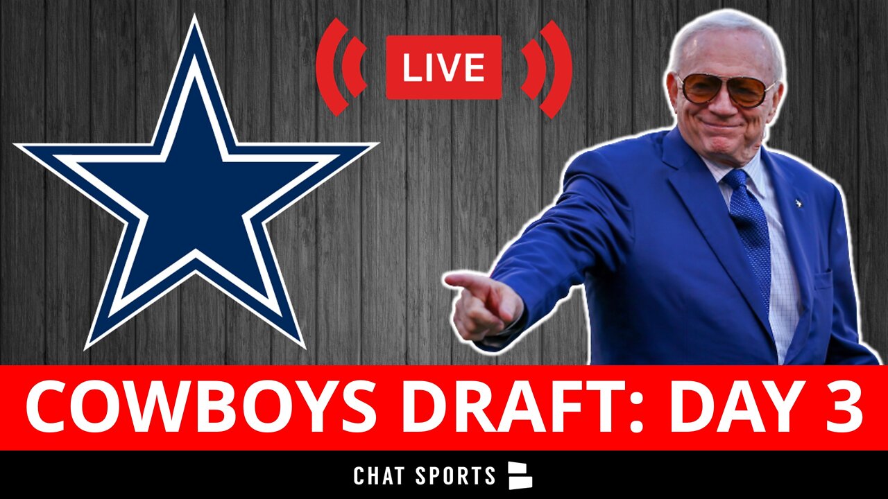 Dallas Cowboys LIVE 2022 NFL Draft - Day 3 Picks Coming Up...