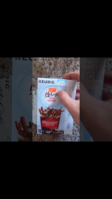 MCcafe Premium roast iced coffee k cup Taste Test Review