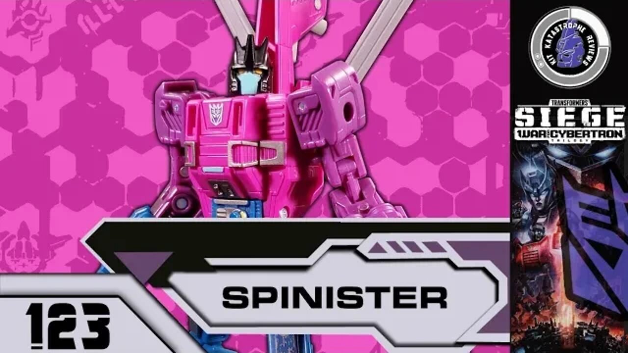 Transformers: Siege SPINISTER [Deluxe, 2019] | Kit Reviews #123