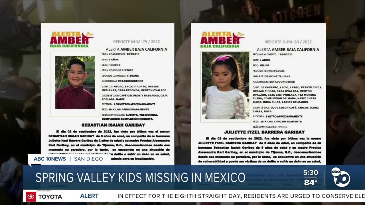 Amber Alert issued for young American siblings last seen in Tijuana