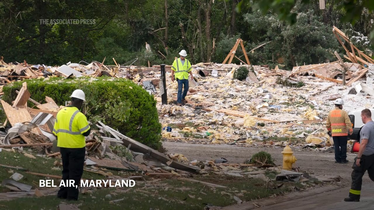 House explosion in Maryland kills one, damages surrounding neighborhood