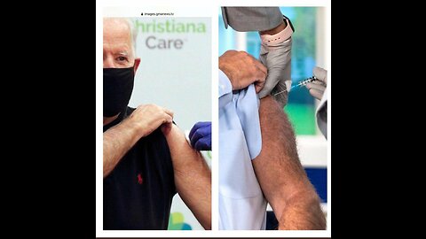 The Oddities of Joe Biden’s Arm - Hair, no hair, Dark, Light - Shot 1 & 2 + Booster