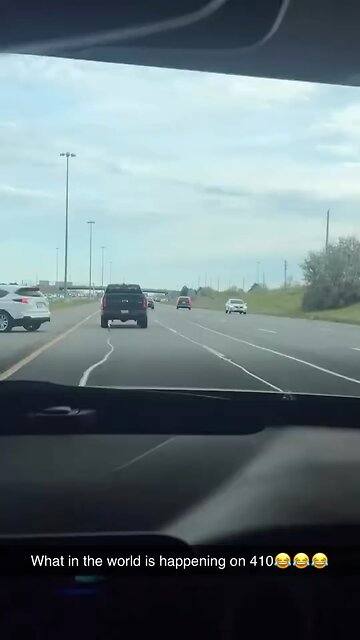 Wrong way on highway