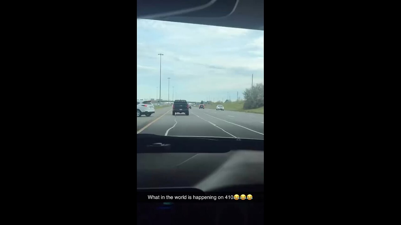 Wrong way on highway