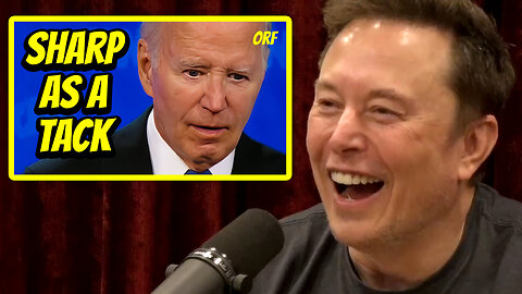 Elon Musk tells Joe Rogan about my "Sharp as a Tack" video!