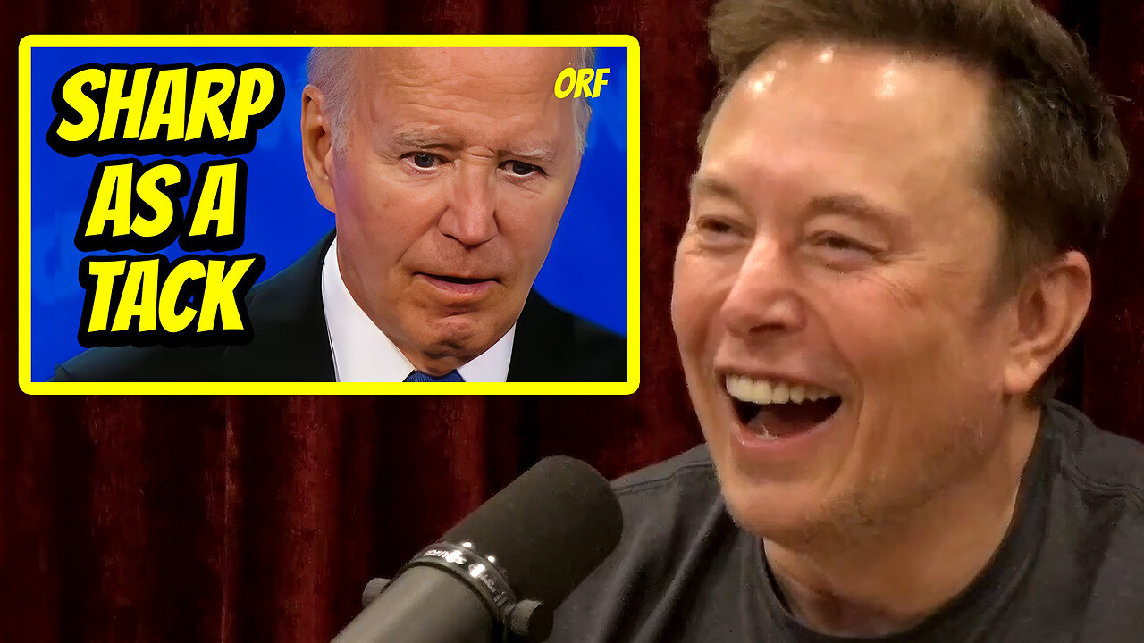 Elon Musk tells Joe Rogan about my "Sharp as a Tack" video!