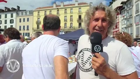 Jean-Marie Lapeyre - TVPI - au Fetes de Bayonne - Radio Biarritz [en direct 🔴]