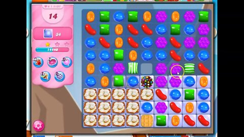 Candy Crush Level 1157 Talkthrough, 25 Moves 0 Boosters