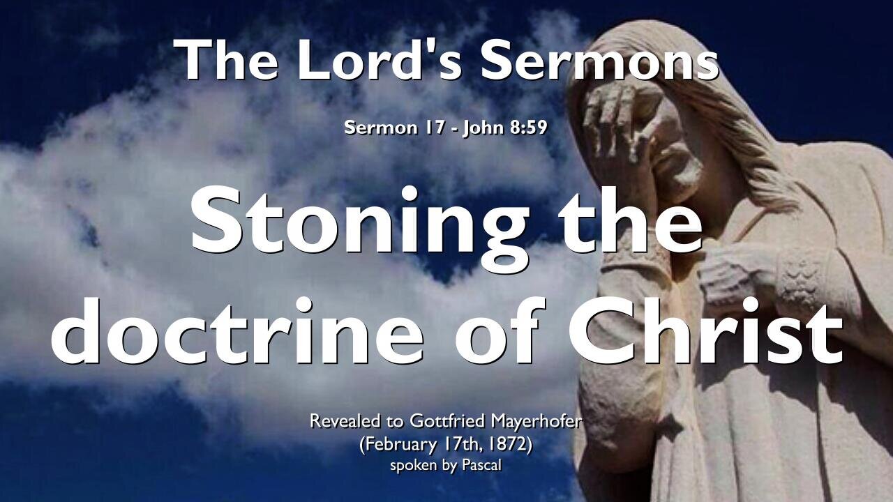 Stoning of the Doctrine of Christ & The Celestial Flower ❤️ Jesus elucidates John 8:59