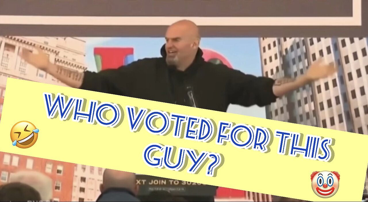 John Fetterman's Masterclass 'How NOT to Be a Senator'! A compilation proving he’s unfit to serve