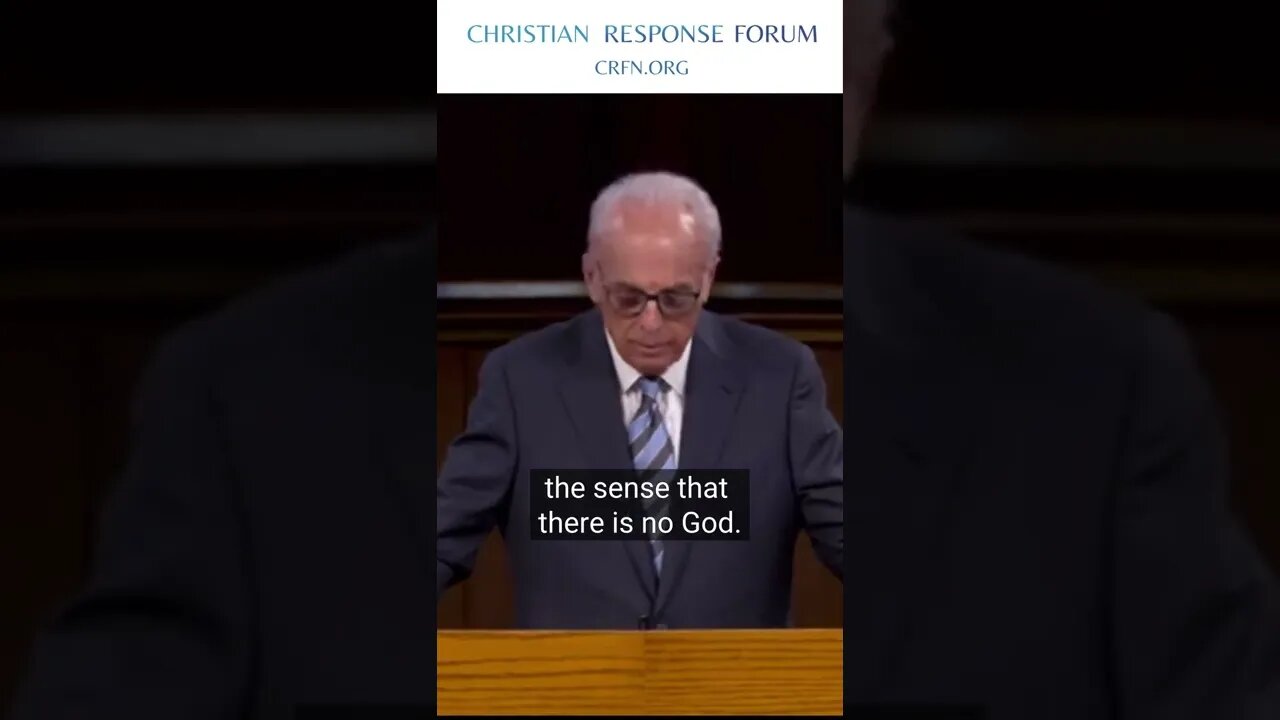 John MacArthur - The Fool Rejects God - Christian Response Forum #shorts #universe #johnmacarthur