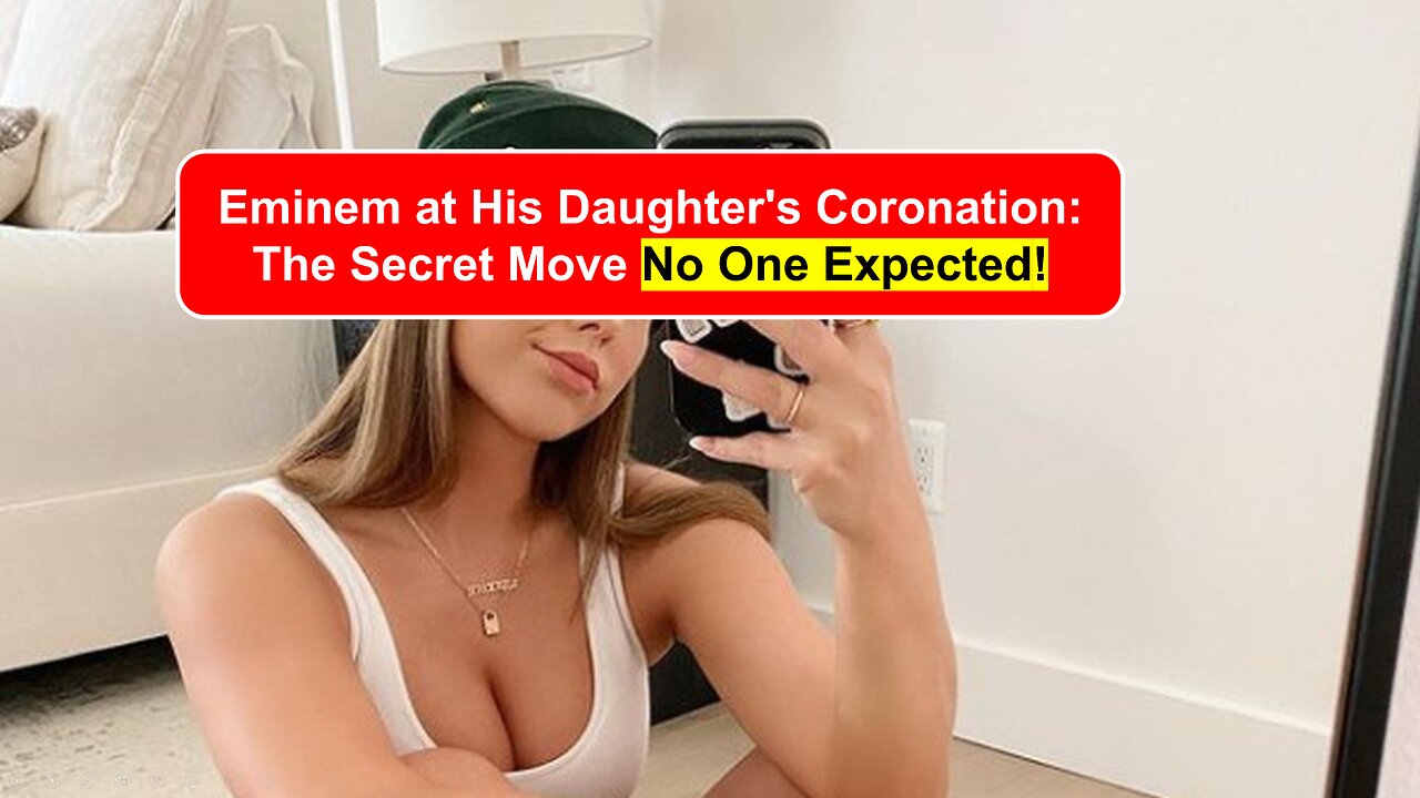 Eminem at His Daughter's Coronation: The Secret Move No One Expected!