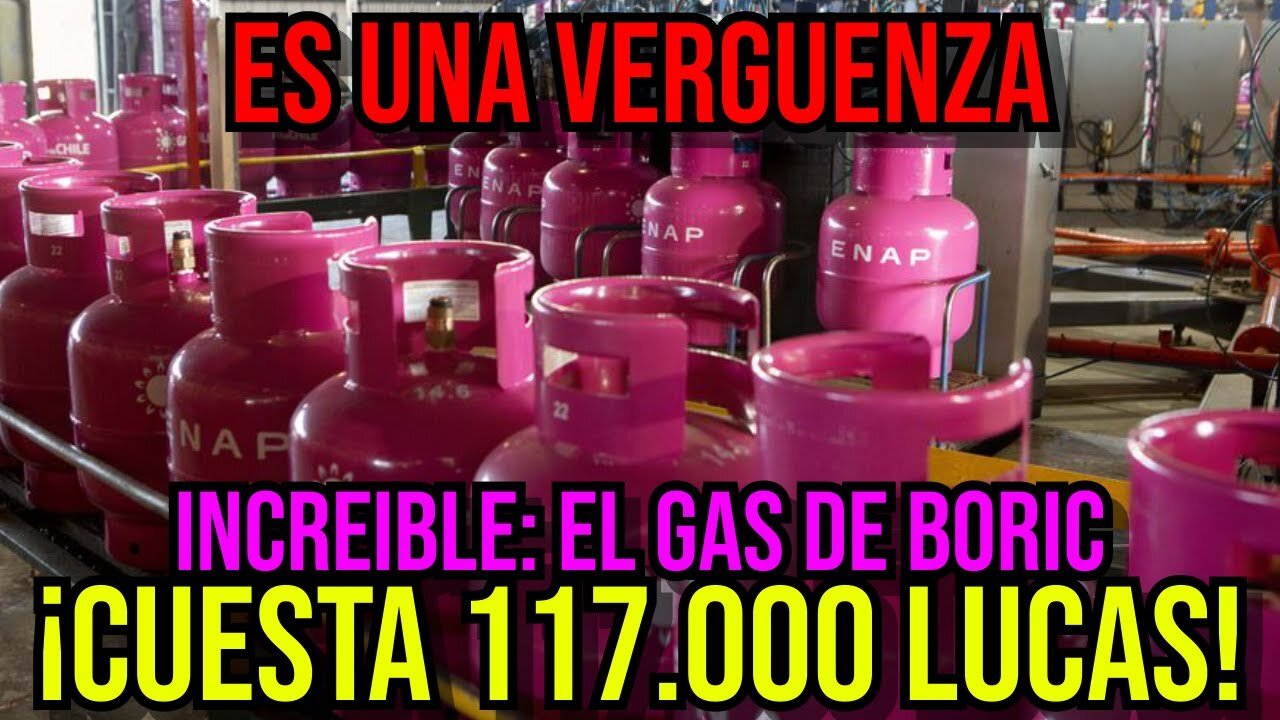 CLV ENIGMA - Negocio Redondo： ¿Balón de gas a 117.000？(denuncia a ENAP-CHILE)