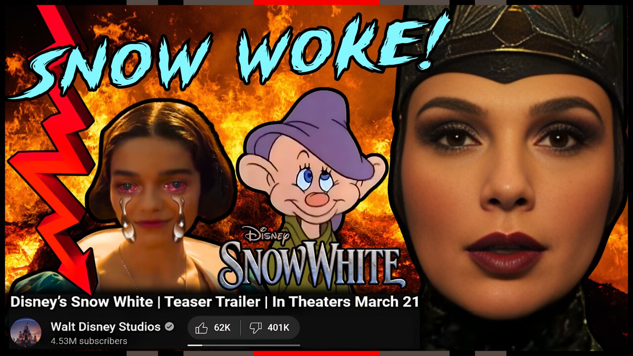 Rachel Zegler DESTROYED in Snow White Trailer! Disney is DOOMED!