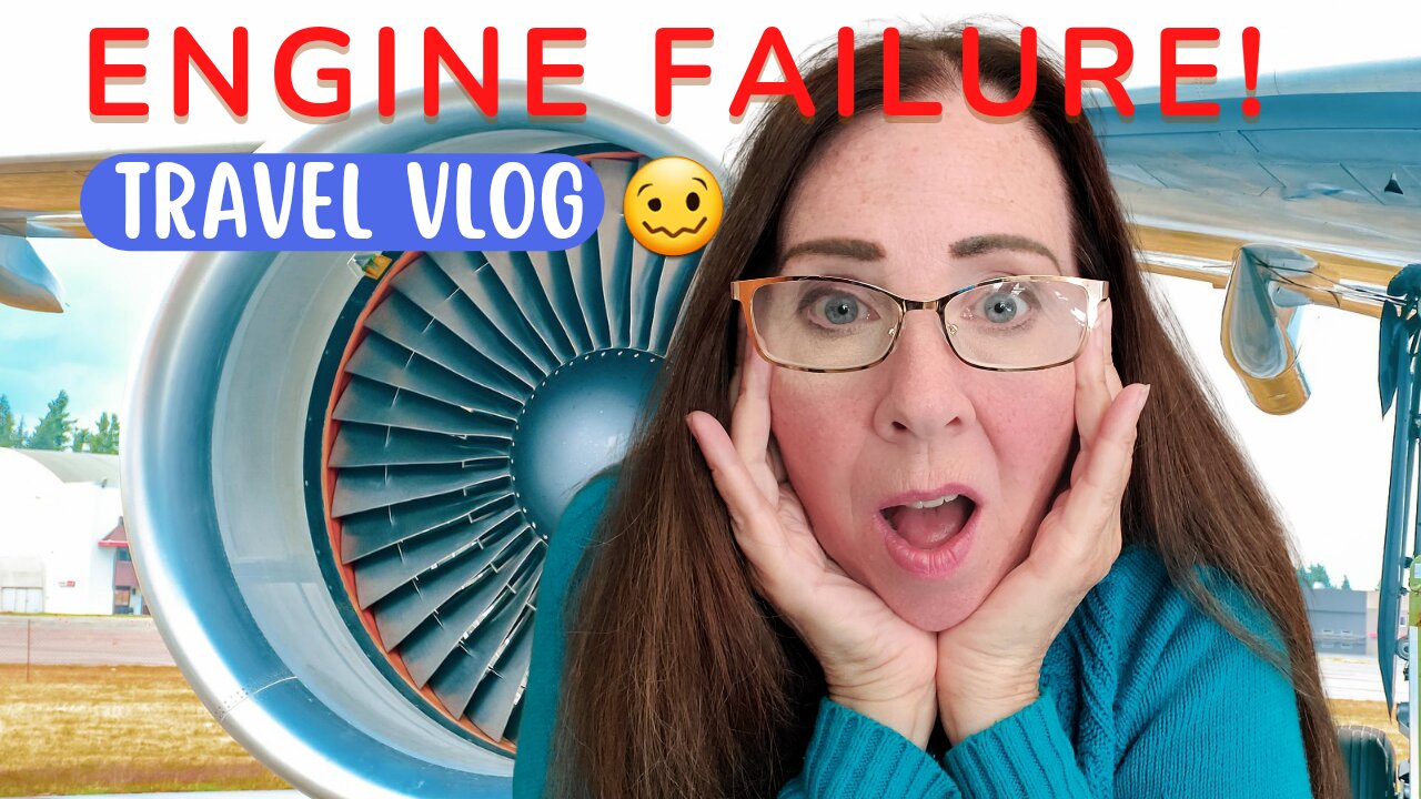 Airplane Looses Engine! Frontier Airlines | Garden Visit in WA