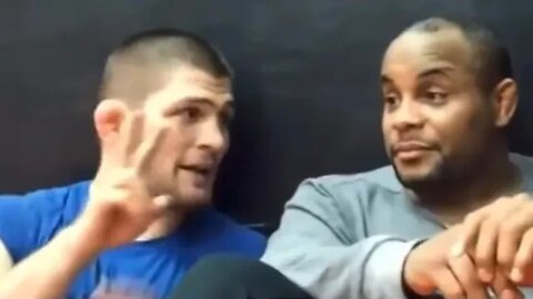 Khabib Nurmagomedov and Daniel Cormier argue over DC being DQ’d for cheating
