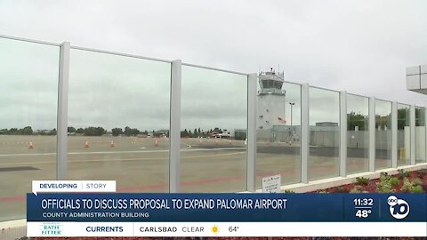 Expansion of Palomar Airport could be decided soon