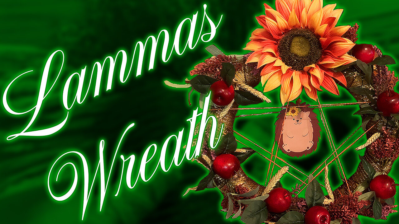 Early Harvest Decor | Alirien Crafts a Wreath for Lughnasadh