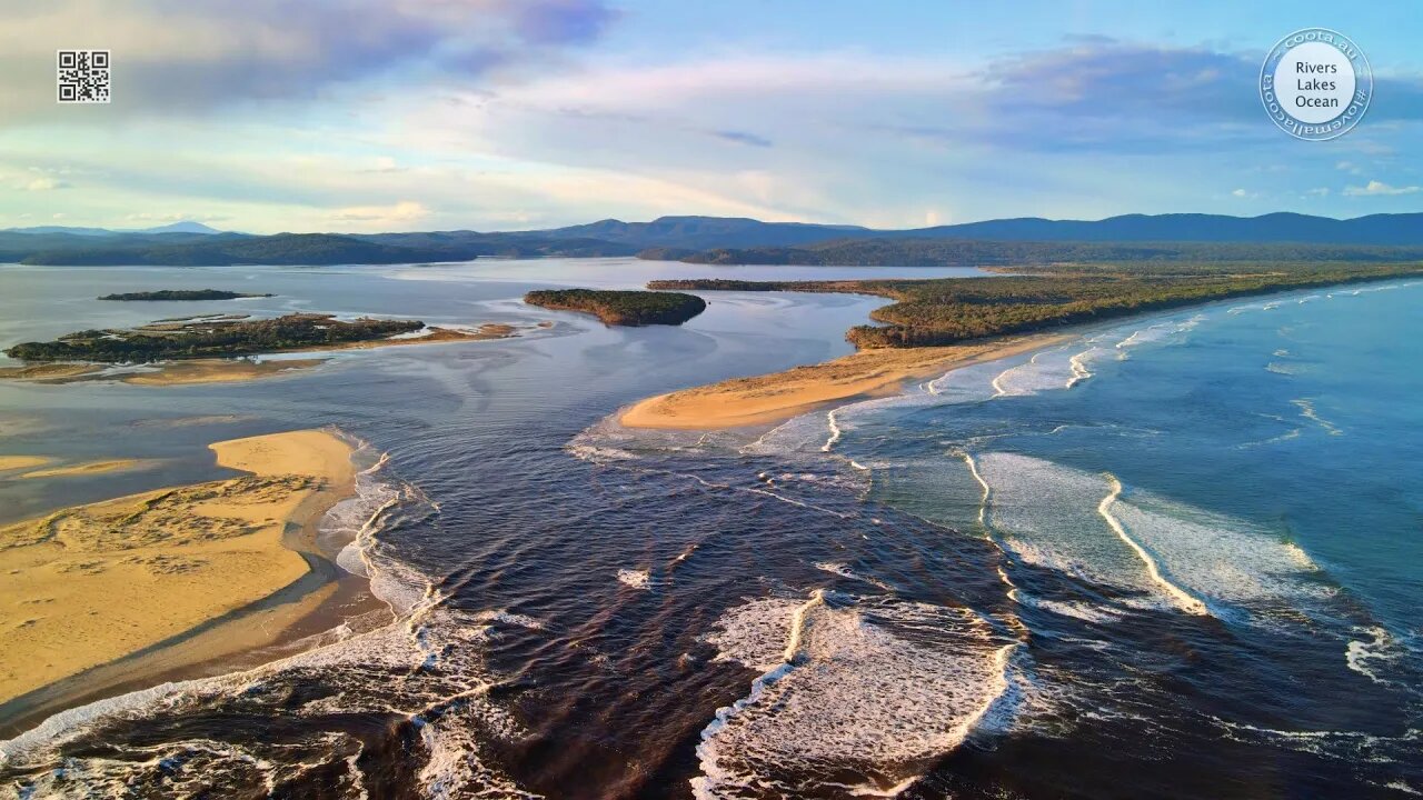 Mallacoota's Transforming Shoreline Boat Ramp to Mouth 18 Aug 2020