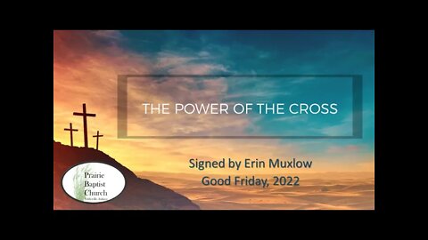The Power of the Cross