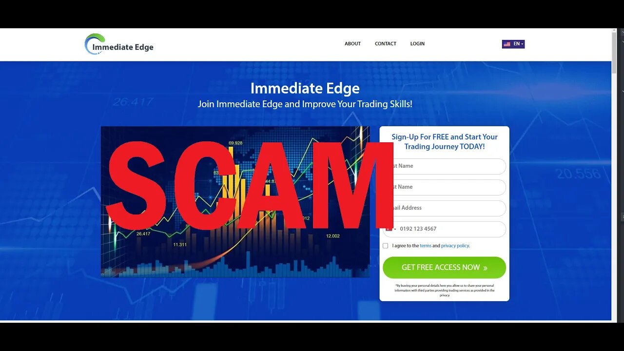 Immediate-Edge is a SCAM trading bot!