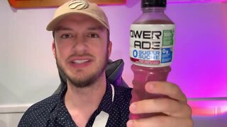 Powerade Zero Sugar Mixed Berry review