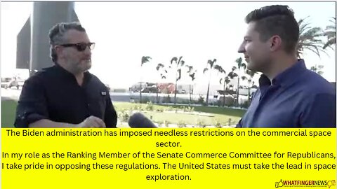 The Biden administration has imposed needless restrictions on the commercial space sector.
