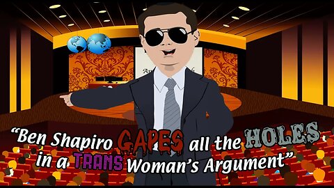 Ben Shapiro GAPES all the HOLES in a TRANS Woman's Argument