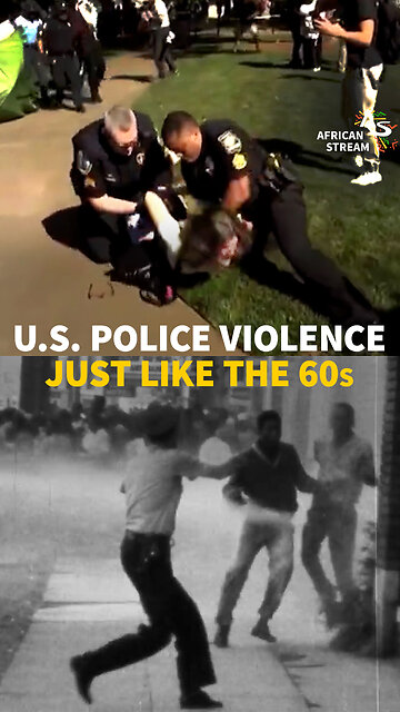 U.S. POLICE VIOLENCE JUST LIKE THE 60s
