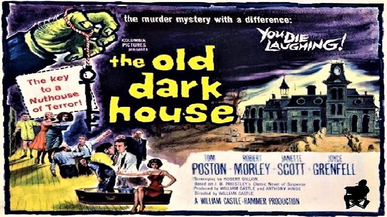 THE OLD DARK HOUSE 1963 Humorous Remake of Classic by Wm Castle & Hammer FULL MOVIE HD & W/S