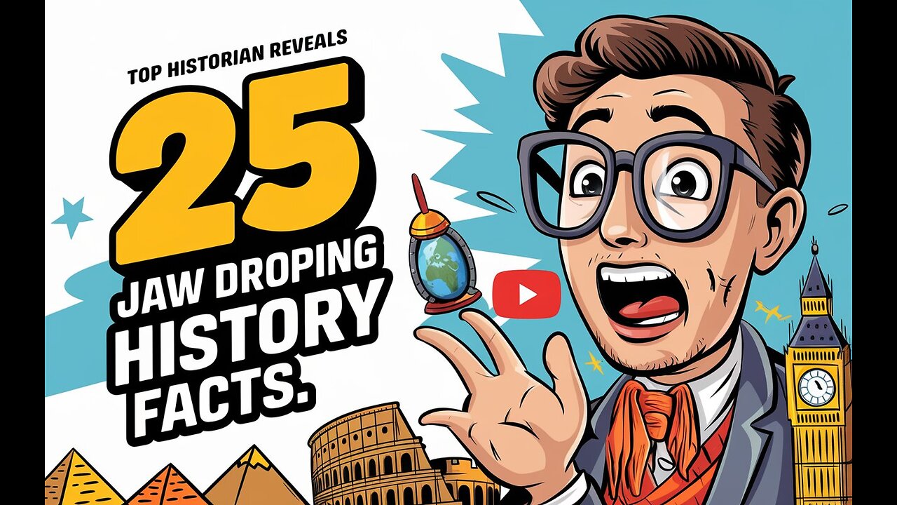 Top Historian Reveals 25 Jaw Dropping Random History Facts