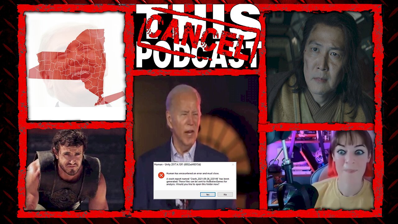 S05E19: New York In Play, Biden Brain Decay, Gladiator 2 Why? CD Projekt Red Rekt & The Acolyte Ep 7