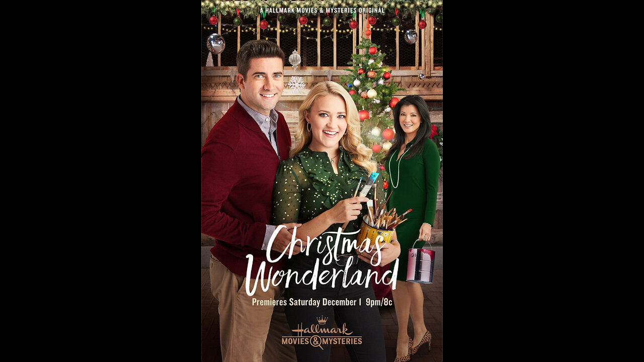 Cross kick Studio Films Christmas Movie with Kelly HU Moore wonderland