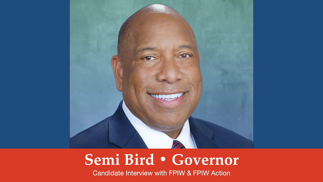 Semi Bird Governor candidate
