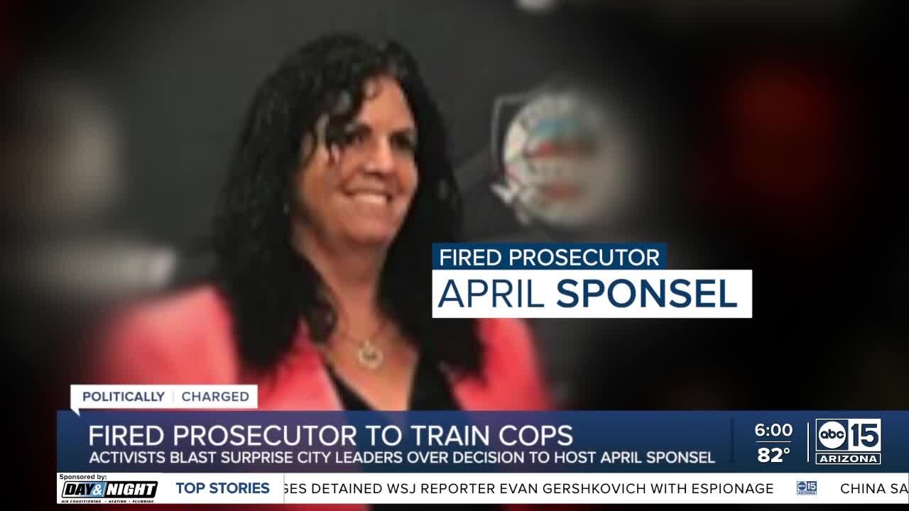 Critics blast Surprise PD for hosting fired prosecutor