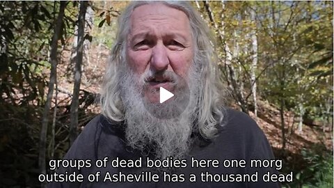 Helene Body Count| 7,000 - 20,000 Dead,| The Media Is Wrong! | Eustace Conway Conversation