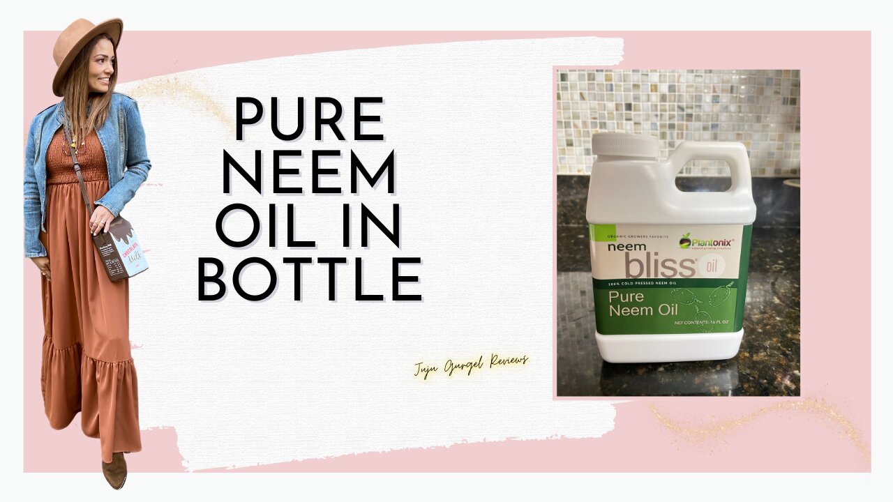 Pure neem oil | Natural pesticide for edible gardens