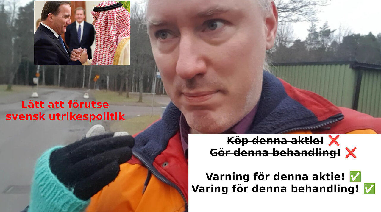 Hur förutsäga (svensk) utrikespolitik. Väst förlorar makt. Chiptvättade AIn. Skitfilmer bra för Väst